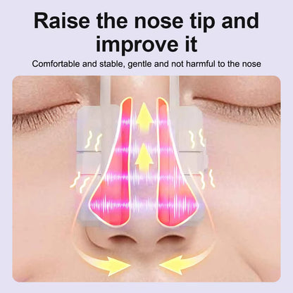 5 Modes EMS Nose Lift Clip Electrical Muscle Stimulation Nose Shaper RechargeablRechargeable EMS Nose Shaper – 5-Mode Nose Bridge Lifting Clipe Beauty Device for Nose Bridge Adjuster